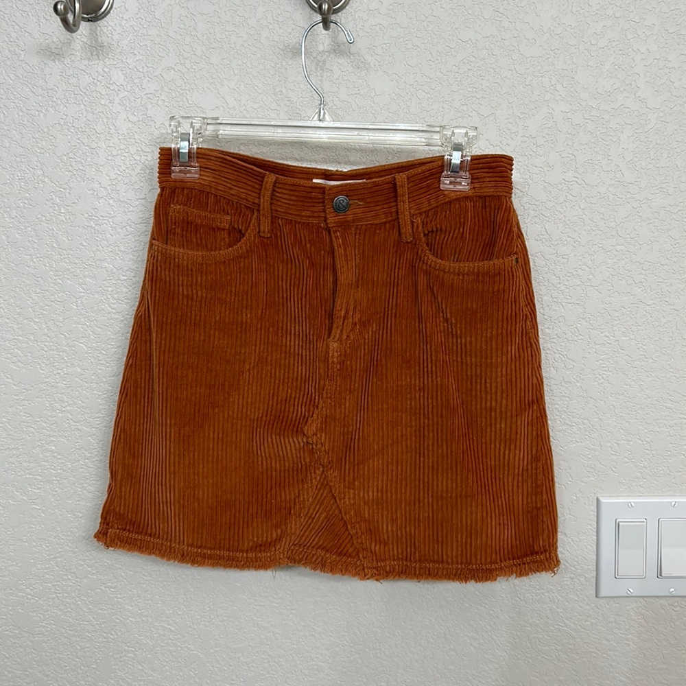 Corduroy Skirt